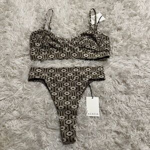 Acacia Mateo Bottom and Paisley Top Set size L